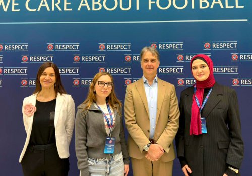 AFFA nümayəndələri UEFA-nın baş qərargahında