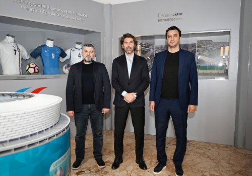 UEFA rəsmisi AFFA-da görüşlər keçirib