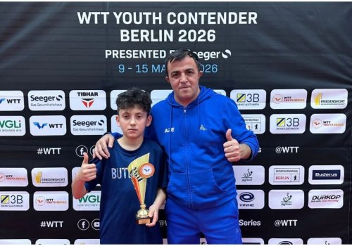 Stolüstü tennisçilər Berlin turnirində medal qazandı