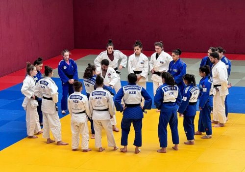 Azərbaycan cüdoçuları beynəlxalq düşərgəyə qatılıb