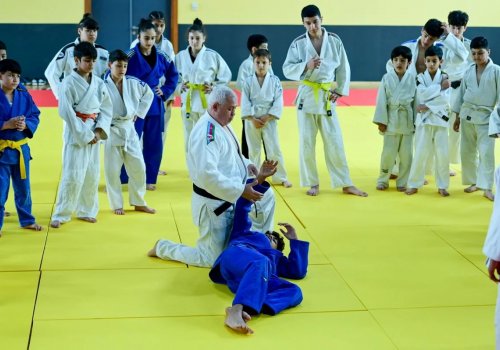 Yevlaxda cüdo zalı istifadəyə verilib