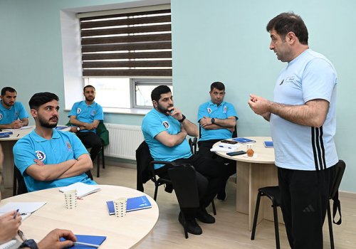 UEFA-nın B kateqoriyalı məşqçi kursunun 3-cü mərhələsi başlayıb