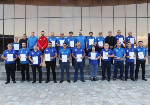 &ldquo;D&rdquo; kateqoriyalı məşqçi kursları başa çatıb