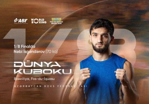 Nəbi İsgəndərov dünya kubokuna qələbə ilə başladı