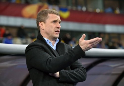 Rebrov Ukrayna millisinin baş məşqçisi postundan istefa verdi