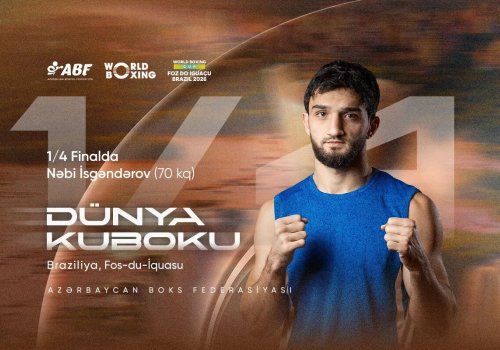 Nəbi İsgəndərovdan Dünya Kubokunda növbəti qələbə