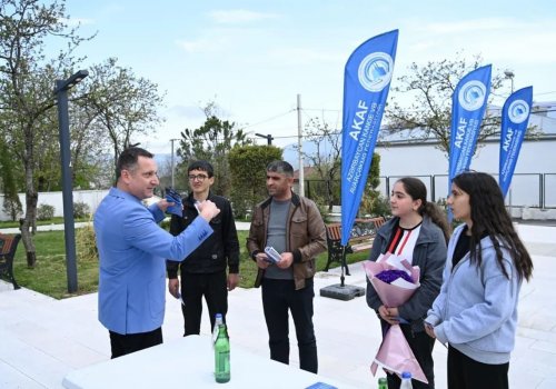 &ldquo;Prezident Kuboku&rdquo; öncəsi Ağdərə sakinləri ilə görüş keçirilib