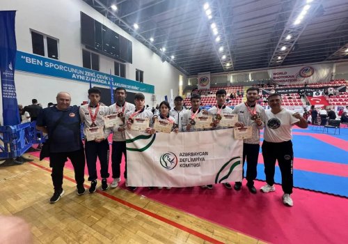 Dünya çempionatında 7 medal