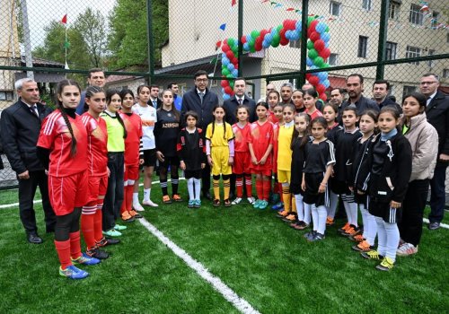 İsmayıllıda yeni idman zonası açılıb