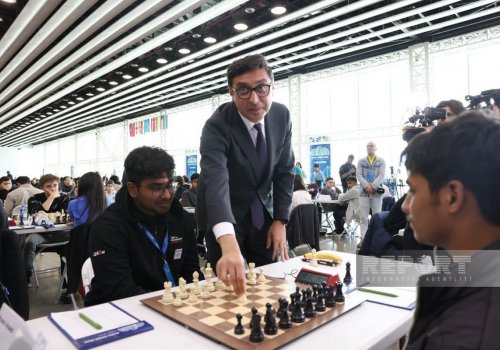 Bakıda Beynəlxalq Şahmat Festivalının açılış mərasimi keçirilib