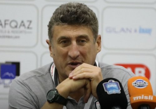 &ldquo;Bu oyunda da bəsit qol buraxdıq&rdquo; - Sxadadze