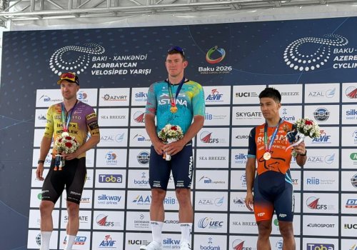 Üçüncü mərhələnin medalçıları mükafatlandırıldı