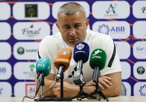 &ldquo;Futbolçularımdan razı qaldım&rdquo; - Qurbanov
