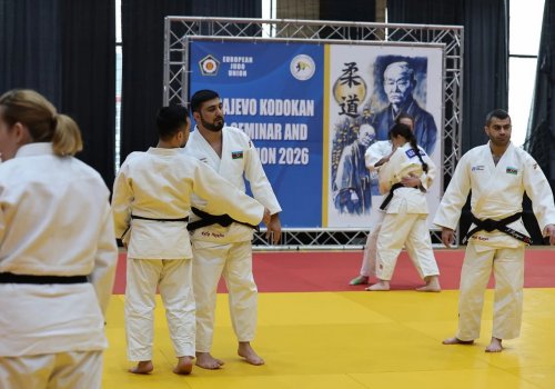 Azərbaycanın kata ekspertləri Sarayevoda seminarda iştirak ediblər