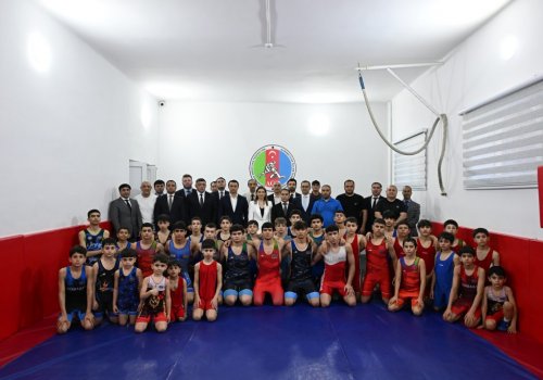 Olimpiya çempionlarından güləşçilərə motivasiya və uğur mesajı